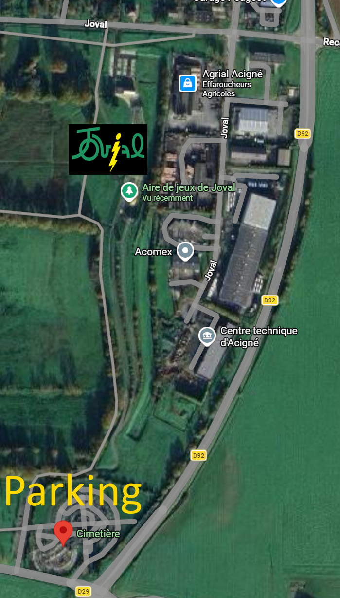 Plan du site JOVIAL